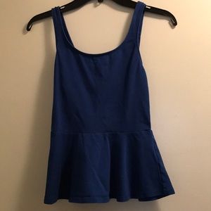 Express Peplum Tank Top XS